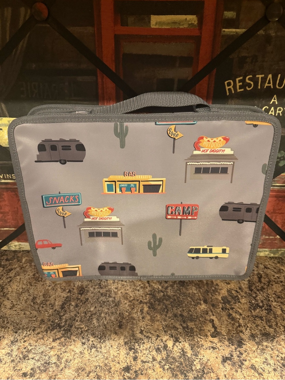 Thirty-one Family Style  Travel in Cactus Campers print